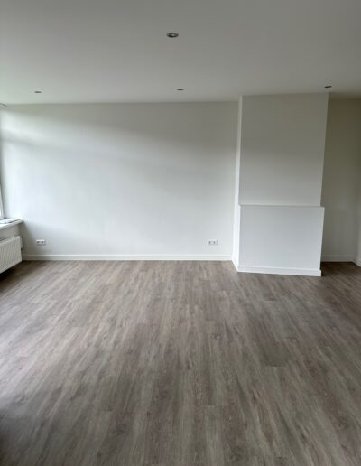 De woonkamer voor de styling