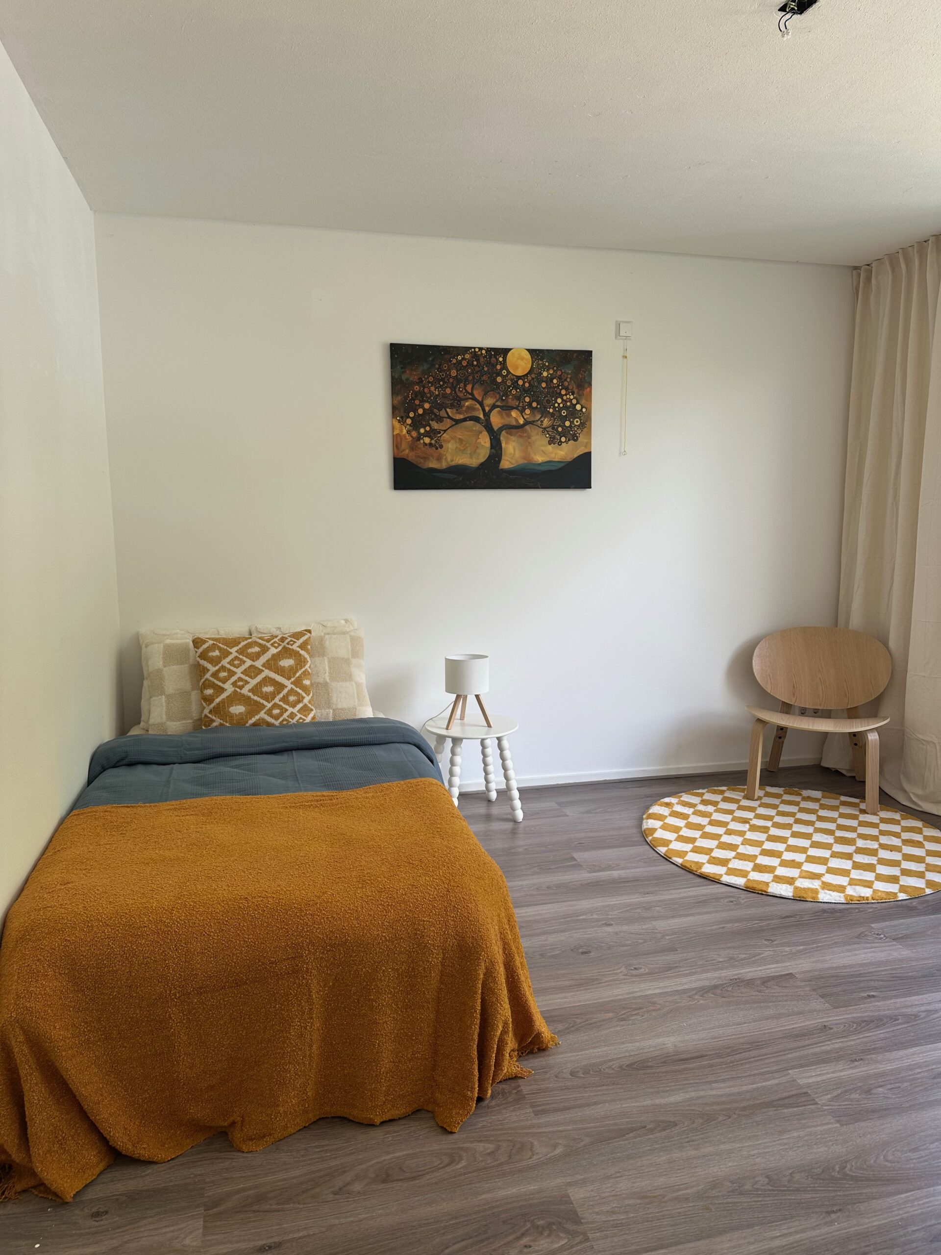 De grote slaapkamer na de styling